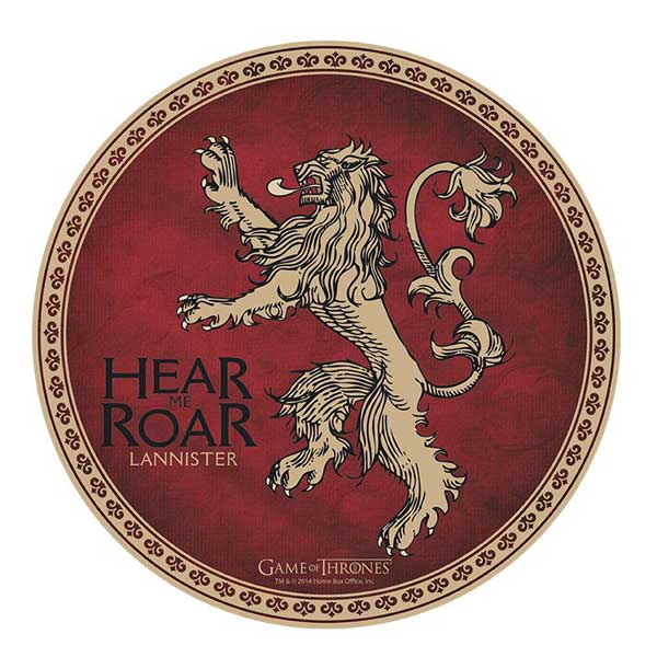 Game of Thrones Mousepad - Lannister