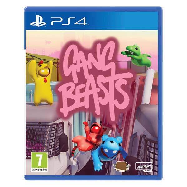 Gang Beasts [PS4] - BAZÁR (használt áru)