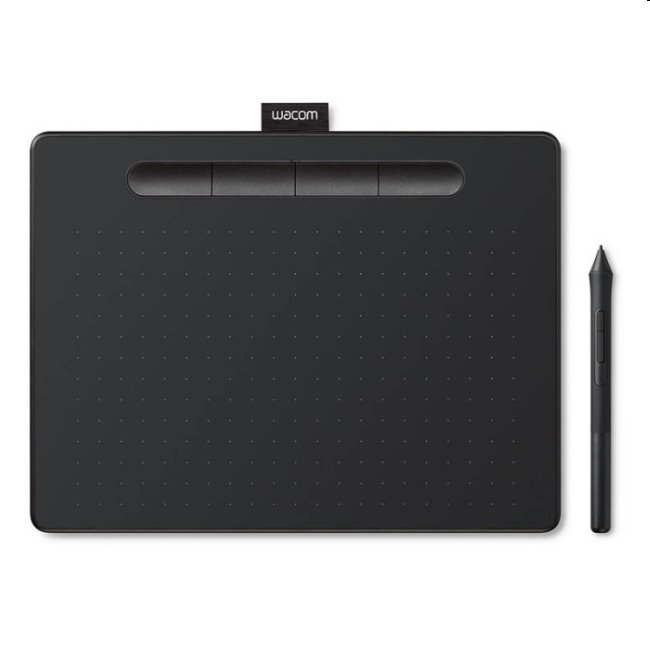 Grafikus tablet Wacom Intuos S, fekete