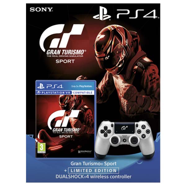Gran Turismo Sport (SuperGamer Edition) + DualShock 4 Wireless Controller v2 (Gran Turismo Sport Limited Edition)