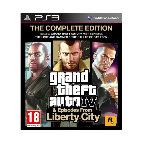 Grand Theft Auto 4 & Episodes from Liberty City (The Complete Edition)-PS3 - BAZÁR (használt termék)