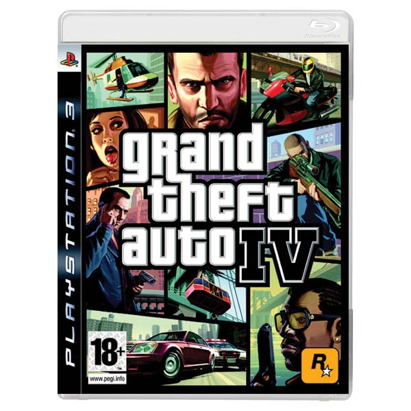 Grand Theft Auto 4 PS3 - BAZÁR (használt termék)