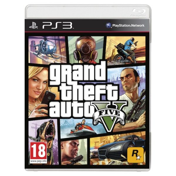 Grand Theft Auto 5-PS3 - BAZÁR (használt termék)