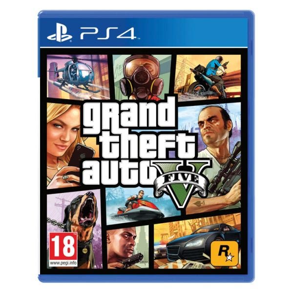 Grand Theft Auto 5 [PS4] - BAZÁR (használt termék)