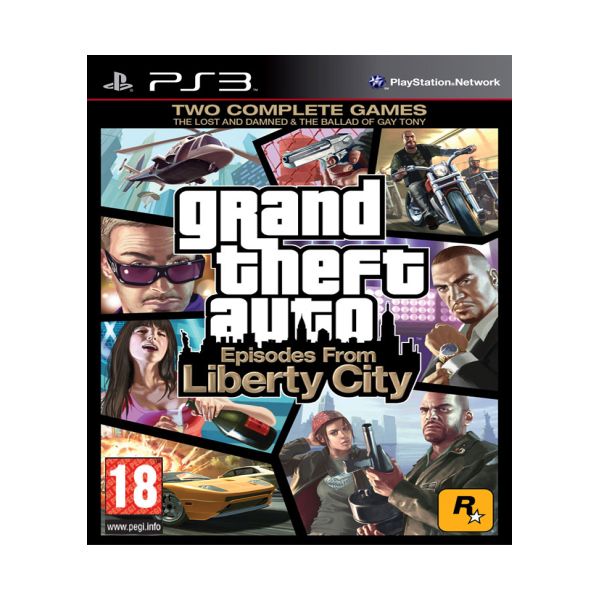 Grand Theft Auto: Episodes from Liberty City [PS3] - BAZÁR (Használt áru)