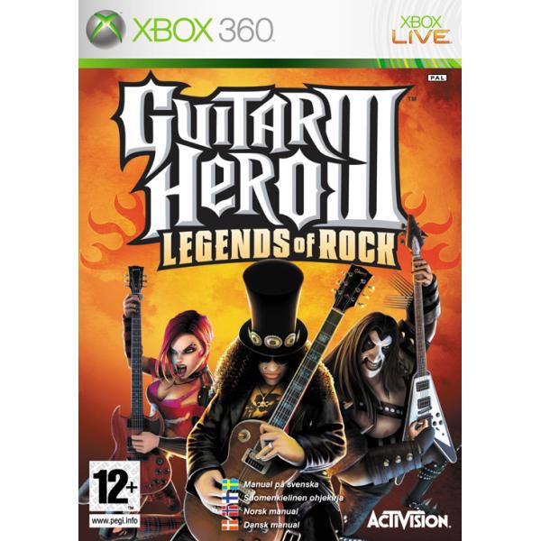 Guitar Hero 3: Legends of Rock [XBOX 360] - BAZÁR (Használt áru)
