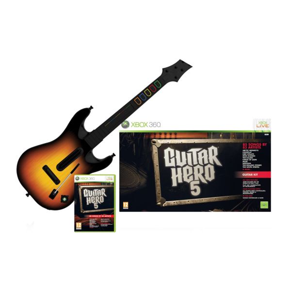 Guitar Hero 5 + gitár