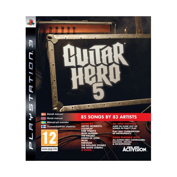 Guitar Hero 5 [PS3] - BAZÁR (Használt áru)