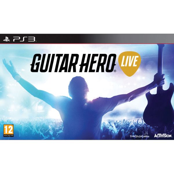 Guitar Hero Live + gitár [PS3] - BAZÁR (használt termék)