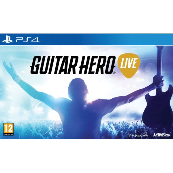 Guitar Hero Live + gitara [PS4] - BAZÁR (használt termék)