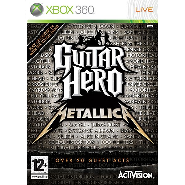 Guitar Hero: Metallica [XBOX 360] - BAZÁR (használt termék)