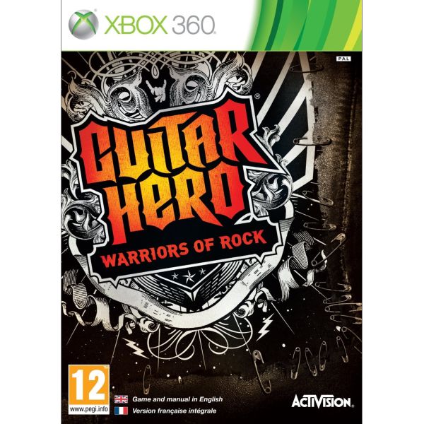Guitar Hero: Warriors of Rock [XBOX 360] - BAZÁR (használt termék)