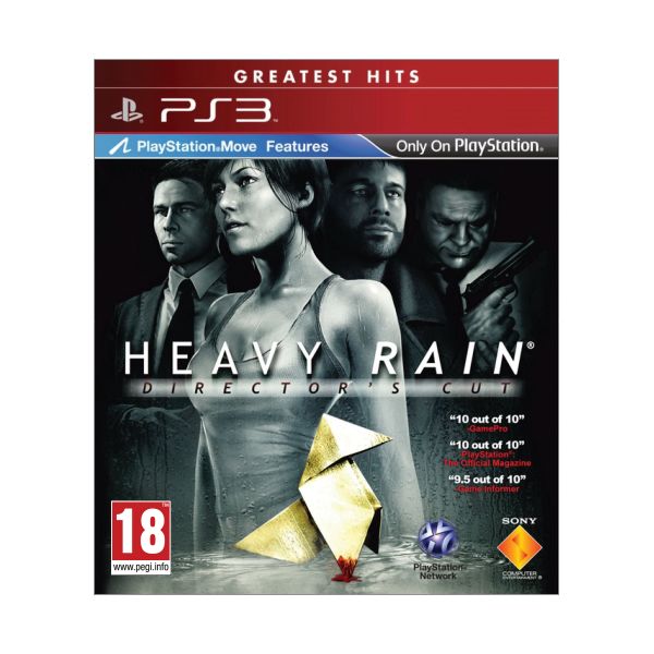 Heavy Rain (Director’s Cut) [PS3] - BAZÁR (Használt áru)