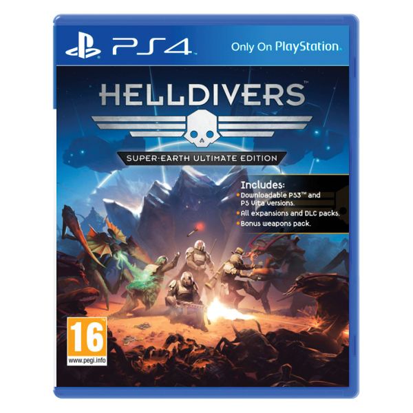 Helldivers (Super-Earth Ultimate Kiadás) [PS4] - BAZÁR (Használt termék)