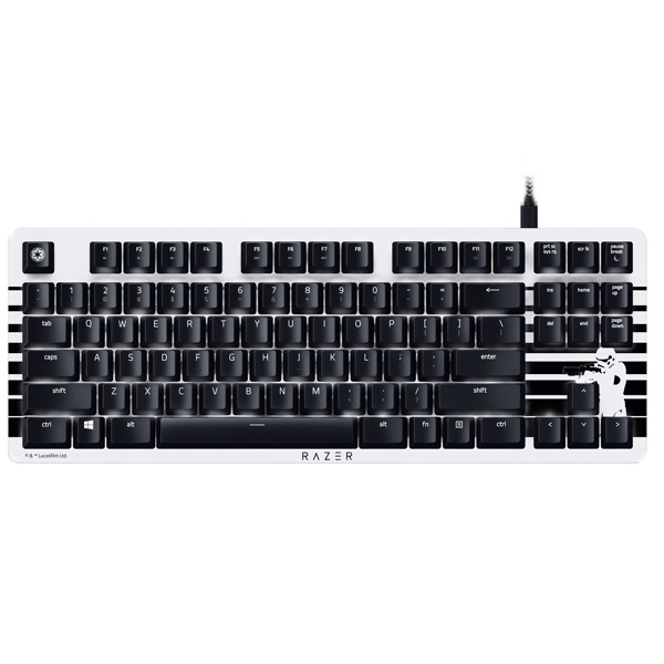 Gamer billentyűzet Razer BlackWidow Lite (Stormtrooper Edition) Gamer billentyűzet Razer BlackWidow Lite (Stormtrooper Edition)