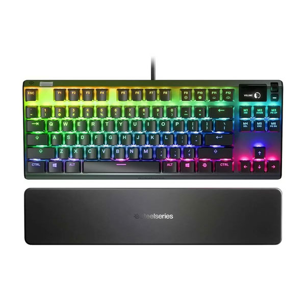 Gamer billentyűzet SteelSeries Apex 7 TKL (Blue Switch) US