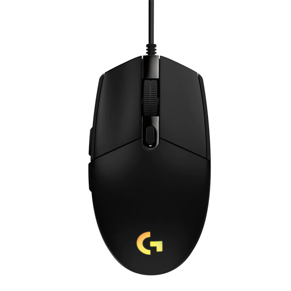 Logitech G203 Lightsync játékos egér, fekete