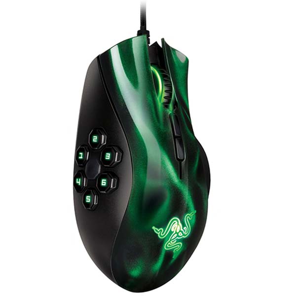 Gamer egér Razer Naga Hex Expert MOBA/Action-RPG, zelená Gamer egér Razer Naga Hex Expert MOBA/Action-RPG, zelená