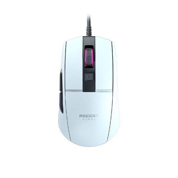Gamer egér Roccat Burst Core Játékos Egér, fehér Gamer egér Roccat Burst Core Játékos Egér, fehér