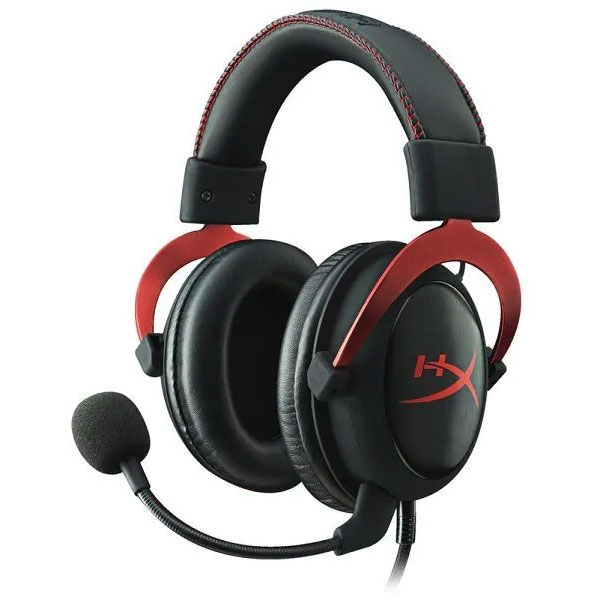 HP HyperX Cloud II - Pro Gaming Headset, Red HP HyperX Cloud II - Pro Gaming Headset, Red