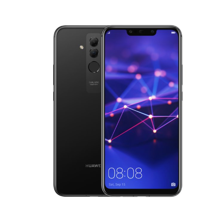 Huawei Mate 20 Lite, Dual SIM | Black, C osztály - használt, 12 hónapos garancia