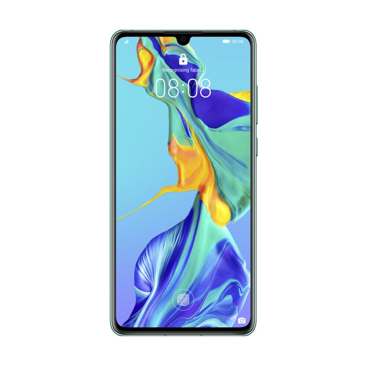 Huawei P30, 6/128GB, Dual SIM | Aurora Blue - bontott csomagolás