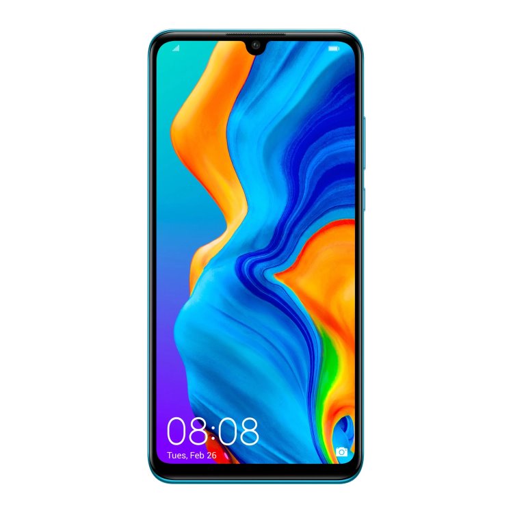 Huawei P30 Lite, 4/128GB, Dual SIM | Peacock Blue, A osztály - Használt, 12 hónap garancia