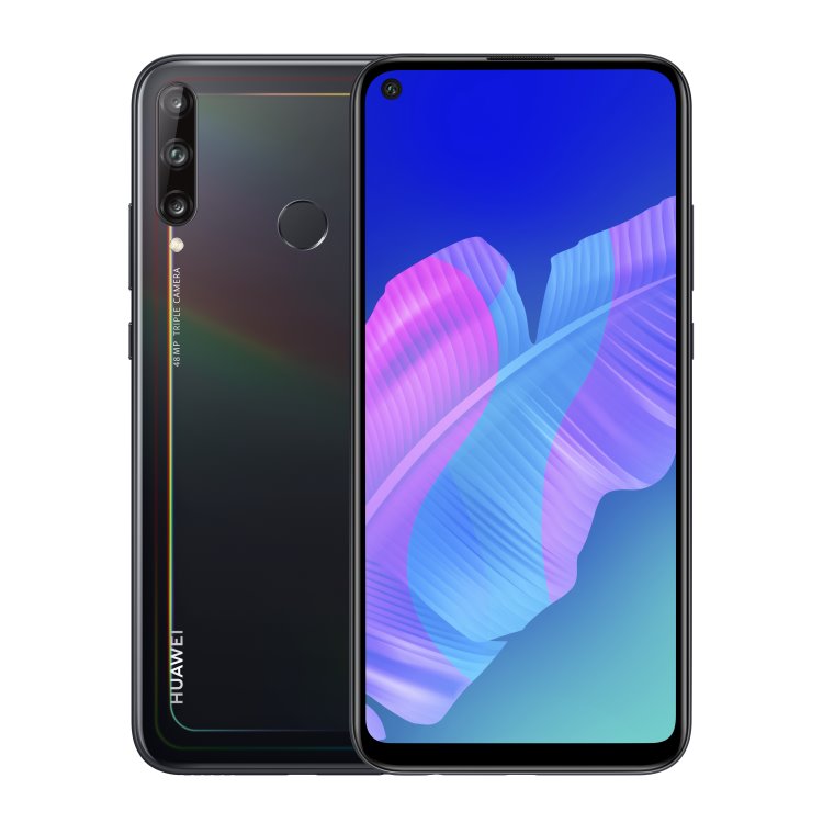 Huawei P40 Lite E, 4/64GB, Dual SIM | Midnight Black, C osztály - Használt, 12 hónap garancia