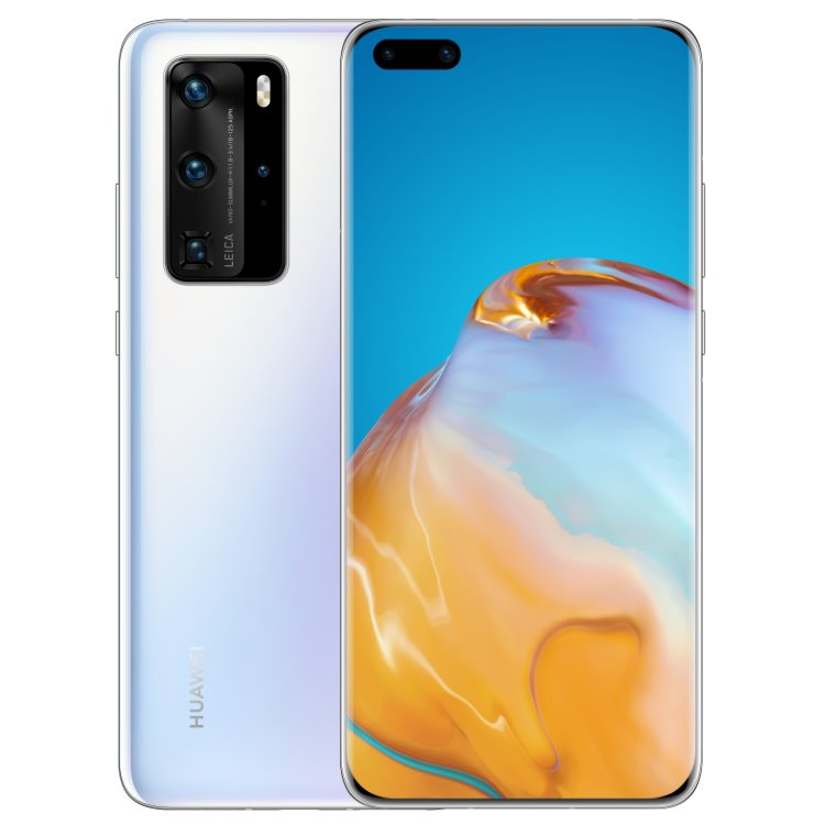 Huawei P40 Pro 5G, 8/256GB, Dual SIM | Ice White - új termék, bontatlan