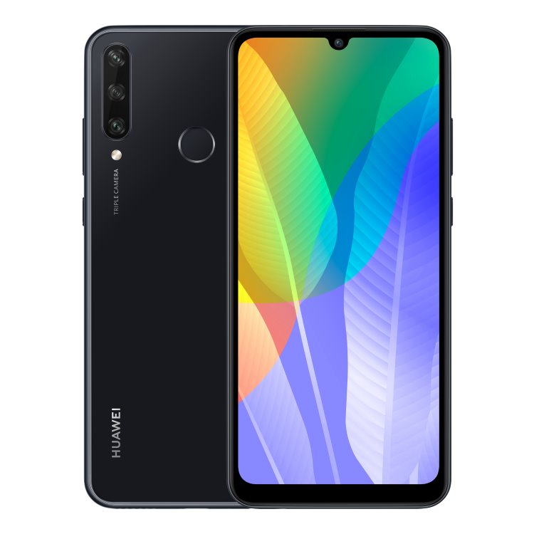 Huawei Y6p Single SIM | Black, A+ osztály - Használt, 12 hónap garancia