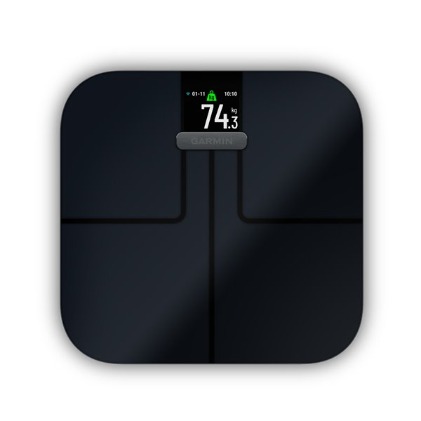 Garmin Index S2 mérleg, Black akciós termékkép 1