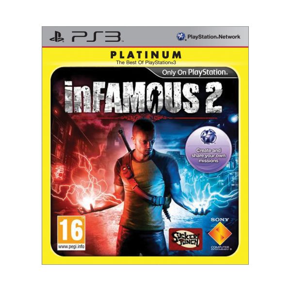 inFamous 2 PS3 - BAZÁR (használt termék)