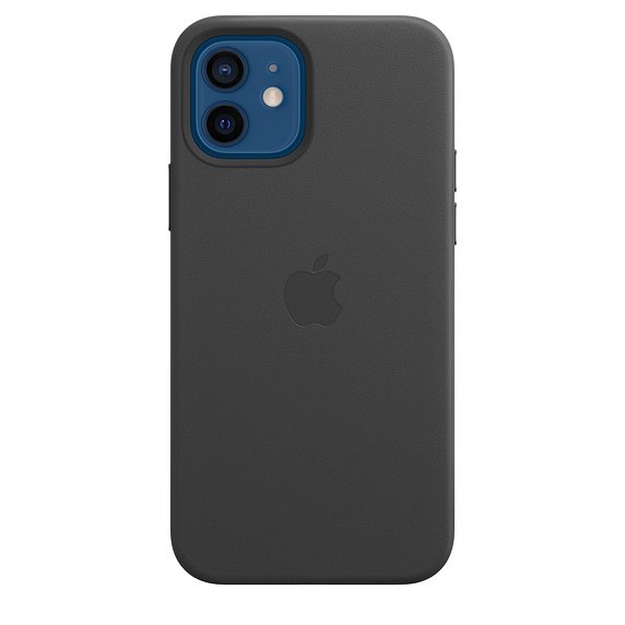 Apple iPhone 12 | 12 Pro Leather Case with MagSafe, black