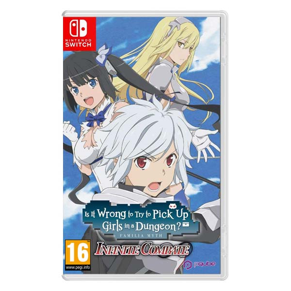 Is it Wrong to Try to Pick Up Girls in és Dungeon? Infinite Combate [NSW] - BAZÁR (használt termék)