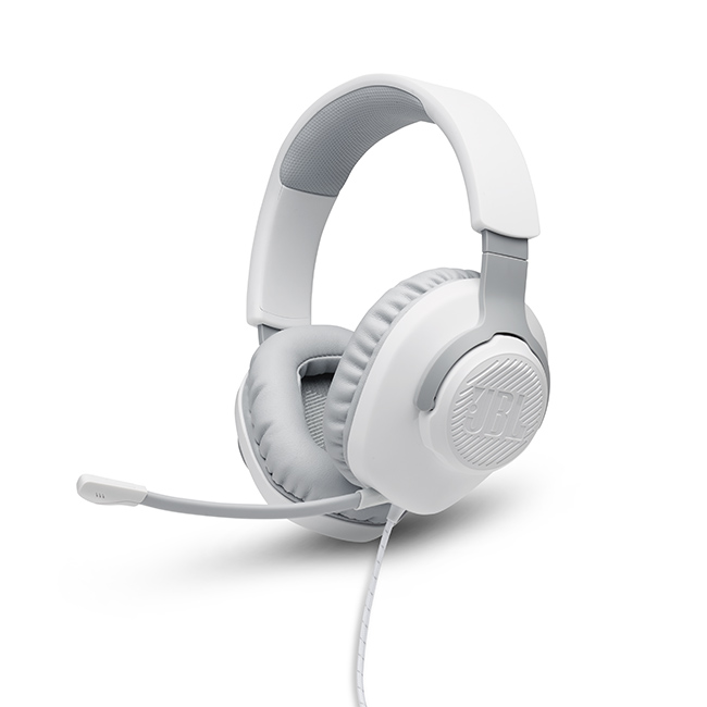 JBL Quantum 100 White fejhallgató