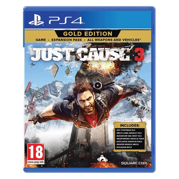 Just Cause 3 (Gold Kiadás) [PS4] - BAZÁR (használt)
