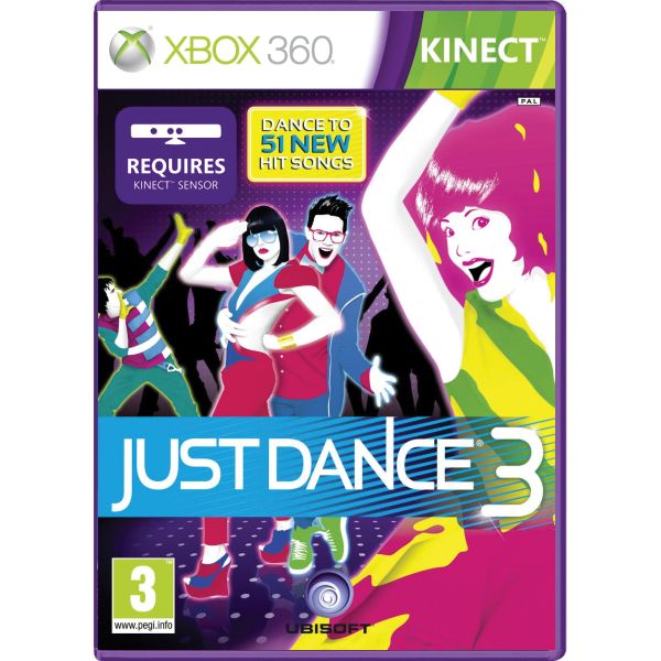 Just Dance 3- XBOX 360- BAZÁR (használt termék)
