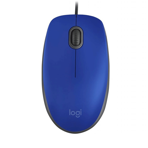 Irodai egér Logitech M110 Silent, kék