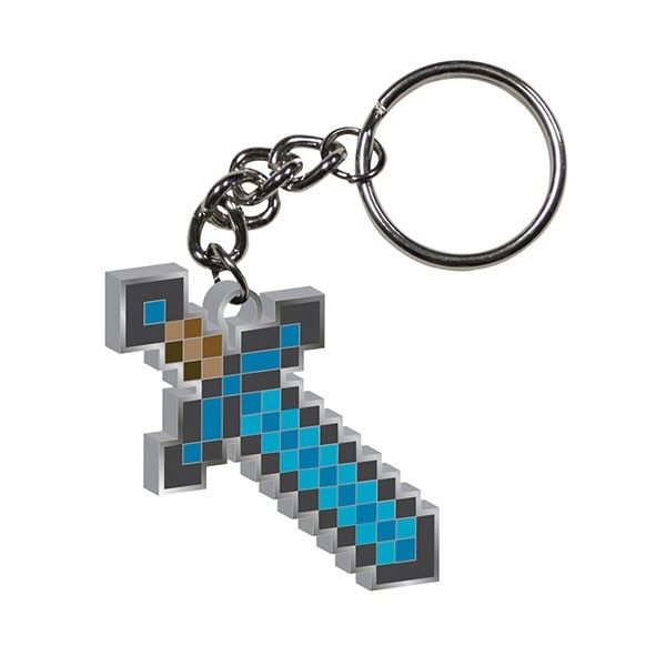 Kulcstartó Minecraft Diamond Sword