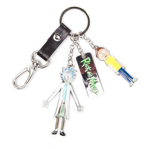 Kulcstartó Rick and Morty Character Charms Kulcstartó Rick and Morty Character Charms