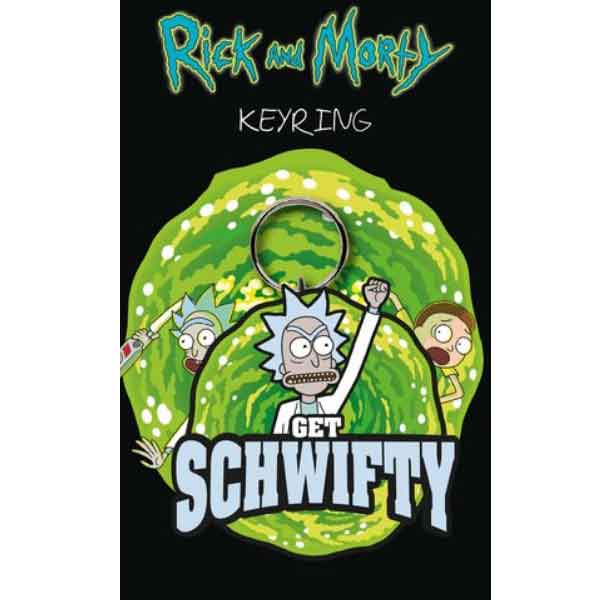 Kulcstartó Rick and Morty Get Schwifty