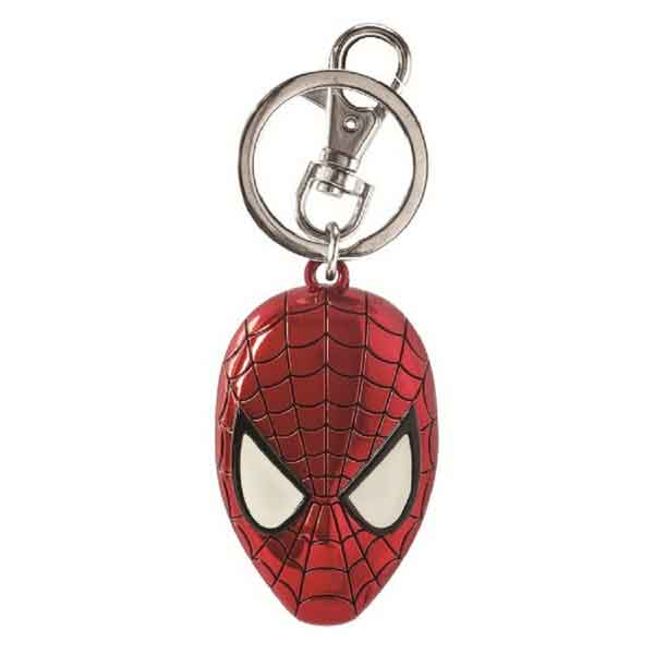 Kulcstartó Spider-Man Head Colour