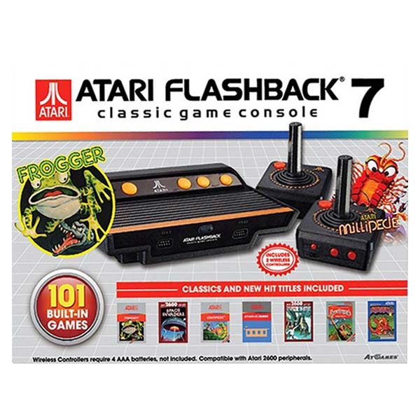 Atari Flashback 7 Classic Game (Frogger Edition)