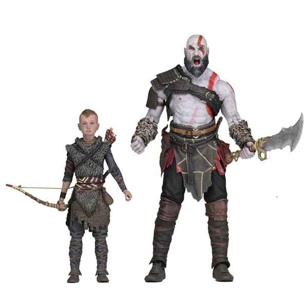 Kratos and Atreus (God of War 2018) Ultimate Action Figure 2-Pack Kratos and Atreus (God of War 2018) Ultimate Action Figure 2-Pack