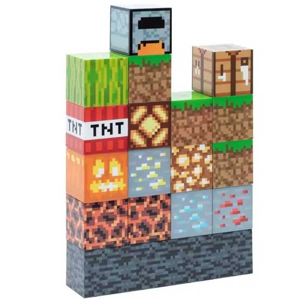 Block Building (Minecraft) lámpa