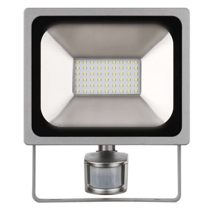 LED reflektor PROFI - 30W - Fényerő 2 400 Lumen, fehér - 4 000K mozgásérzékelővel