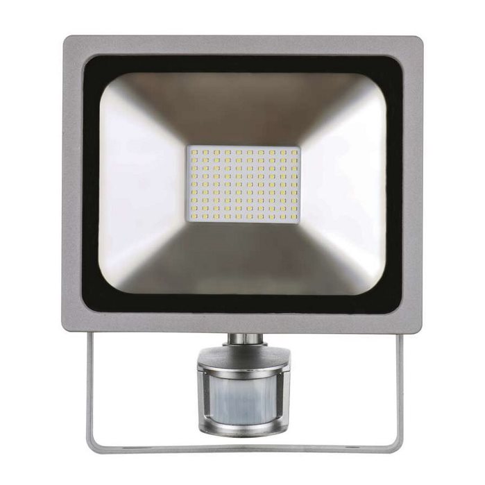 LED reflektor PROFI - 50W - Fényerő 4000 Lumen, fehér - 4 000K mozgásérzékelővel