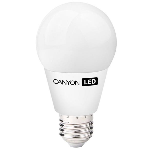 LED izzó Canyon E27, gömbölyű, tej, 8W - fényerő 660 lm, semleges fehér 4000k, CRI > 80