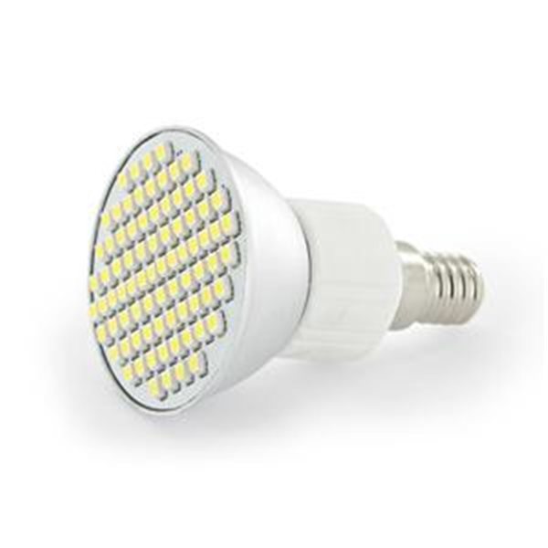 LED izzó WhiteEnergy - E14 - 4W - 80xSMD, hideg fehér - refl