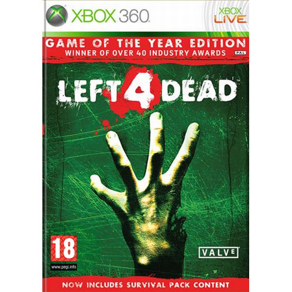 Left 4 Dead (Game of the Year Edition) [XBOX 360] - BAZÁR (használt)